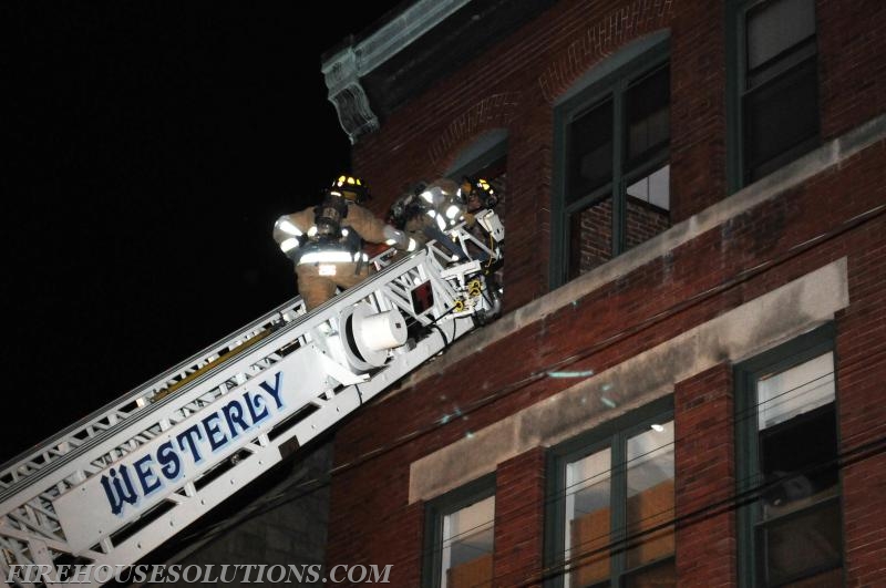 #37 High Street--Multiple rescues from ladders. 6-22-14